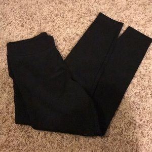 Lou & Grey black ponte leggings